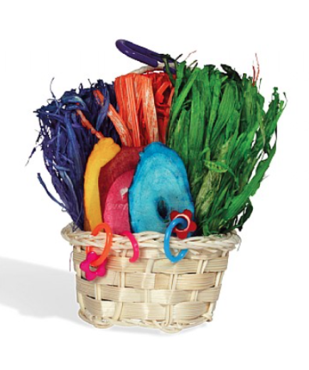 Mini Foraging Basket Parrot Toy